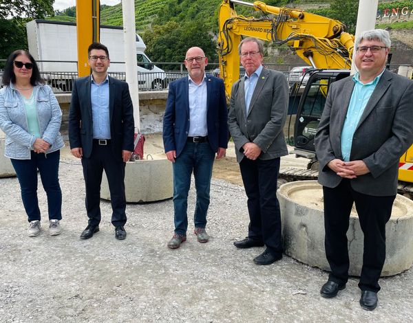 Radwegunterführung unter der B 27 wird gebaut