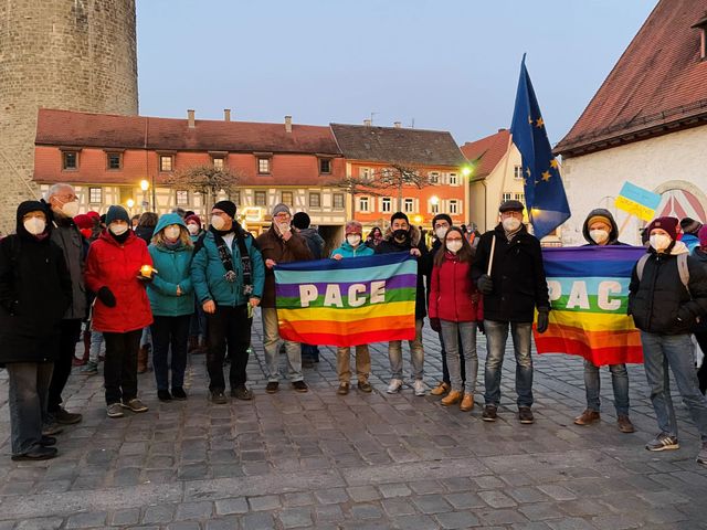 Starkes Zeichen für den Frieden aus Marbach, Besigheim & Bietigheim-Bissingen